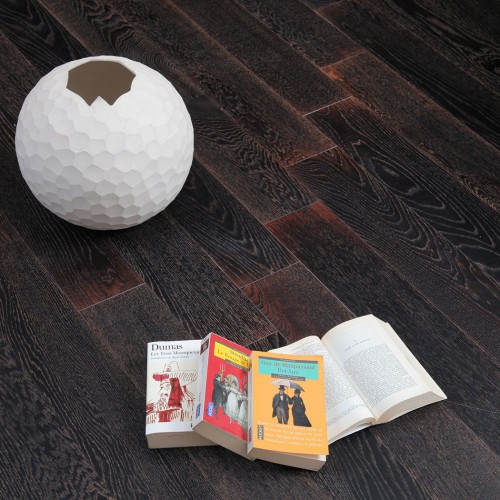 Инженерная доска Wood Bee дуб антик блэк Инженерная доска Wood Bee дуб антик блэк