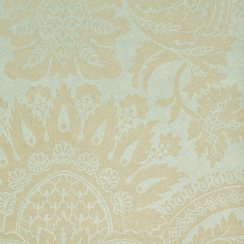 Обои Zoffany Classic Damask Pomegranate Silk Blue CDW01007