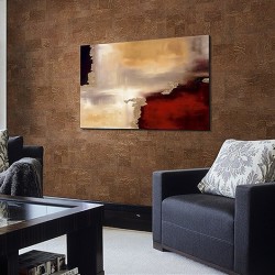 Пробковая стеновая панель Amorim Wise Dekwall Malta Chestnut RY1L001 600×300×3