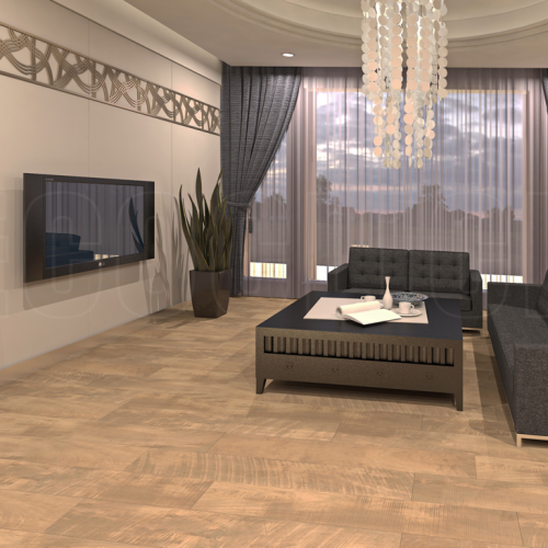 Кварц-виниловая плитка EcoClick 6511 золотистый песок Кварц-виниловая плитка EcoClick 6511 золотистый песок