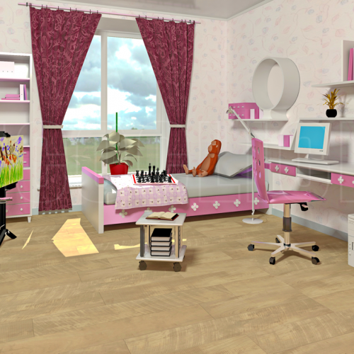 Кварц-виниловая плитка EcoClick 6511 золотистый песок Кварц-виниловая плитка EcoClick 6511 золотистый песок