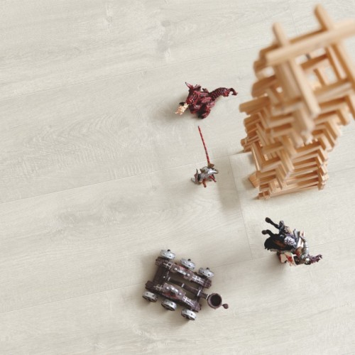 Кварцвиниловая плитка Pergo замковая Optimum Click Classic plank Дуб нежный серый V3107-40164 1251×187×4,5