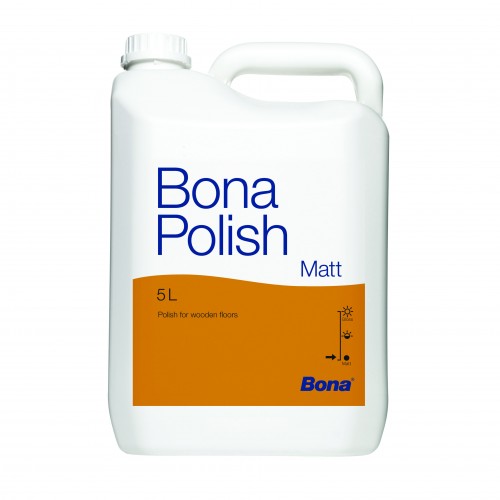Средство по уходу за паркетом под матовым лаком Bona Polish 5 л Средство по уходу за паркетом под матовым лаком Bona Polish 5 л
