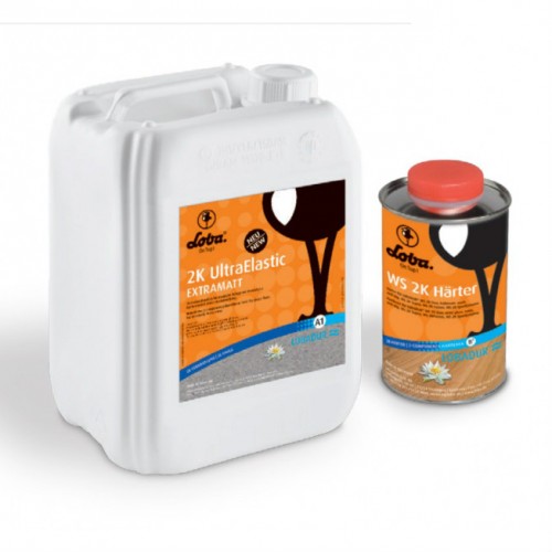 Полиуретановый лак для эластичных покрытий Loba 2K UltraElastic 5 л Полиуретановый лак для эластичных покрытий Loba 2K UltraElastic 5 л