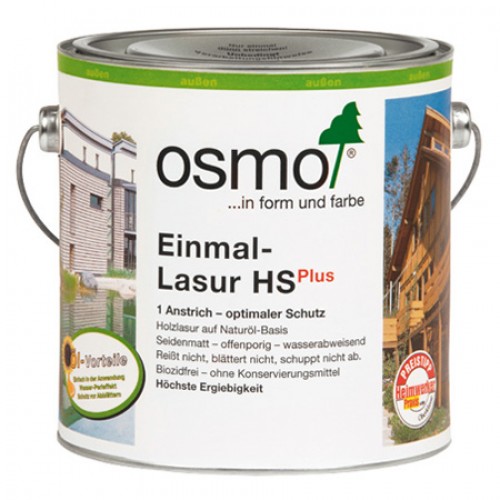 Однослойная лазурь Osmo Einmal-Lasur HS Plus 9264 Палисандр