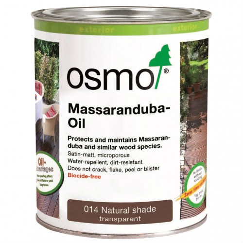 Масло для террас Osmo Terrassen-Ole 014 Массарандуб шелковисто-матовый 0,22
