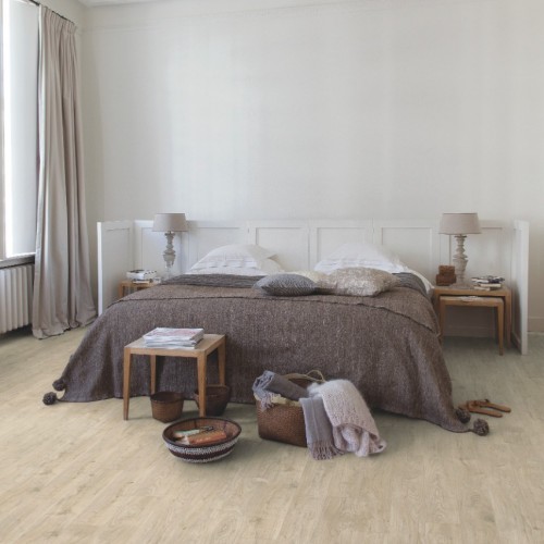Ламинат Quick Step Rustic Дуб Бежевый рустикальный RIC3453