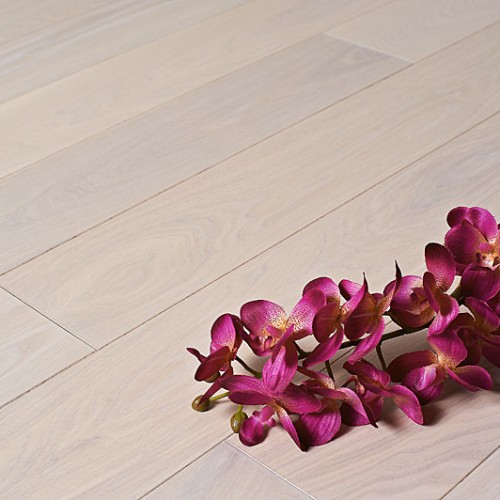 Массивная доска Amber Wood Янтарная Ясень белая ночь