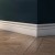 Плинтус МДФ под покраску Evrowood PN 140 фигурный 2000×130×16 фото в интерьере