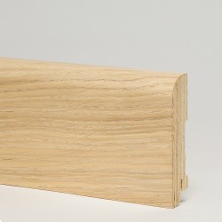Плинтус деревянный Modern Decor дуб Сливки 0012 70x15