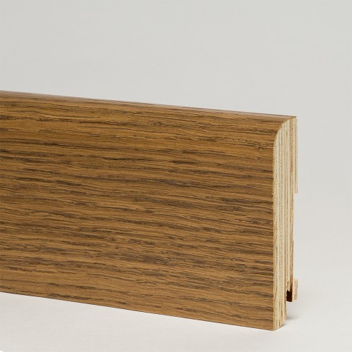 Плинтус деревянный Modern Decor дуб Коричневый 0017 100x30