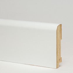 Плинтус деревянный Modern Decor белый 1000 70x15