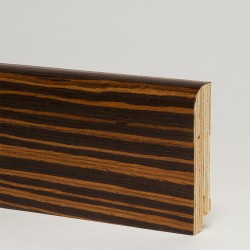 Плинтус деревянный Modern Decor эбен 70x15