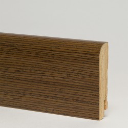 Плинтус деревянный Modern Decor орех FL 70x15