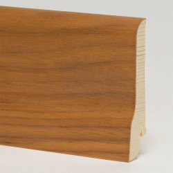 Плинтус деревянный Pedross орех сапожок 80х20