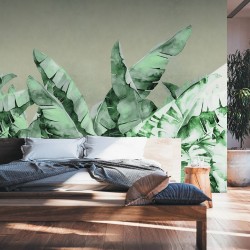 Панно Affresco Wallpaper Part 2 Large Palm Foliage AB131-COL1 2x2,01 м