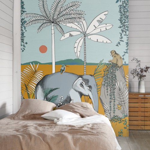 Панно Caselio Mystery Secret Trip Jaune MYY 101652107 2,8х2 м Панно Caselio Mystery Secret Trip Jaune MYY 101652107 2,8х2 м