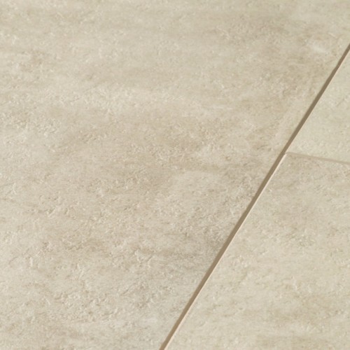 Кварцвиниловая плитка Quick Step клеевая Ambient Glue Plus Травертин крем AMGP40046 1305×327×2,5