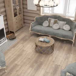 Виниловый пол Alpine Floor замковый Real Wood Дуб Натуральный ECO 2-5 1220×183×6