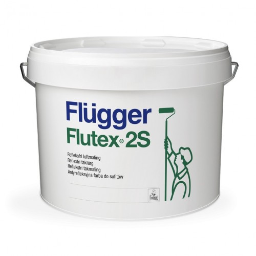 Краска Flugger Flutex 2S белая 0,75 л