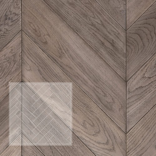 Инженерная доска Eparket Дуб Dolomite Dark натур лак венгерская елка 540×90×15