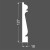 Плинтус МДФ под покраску Ликорн Р 25.127.18 фигурный 2070×127×18