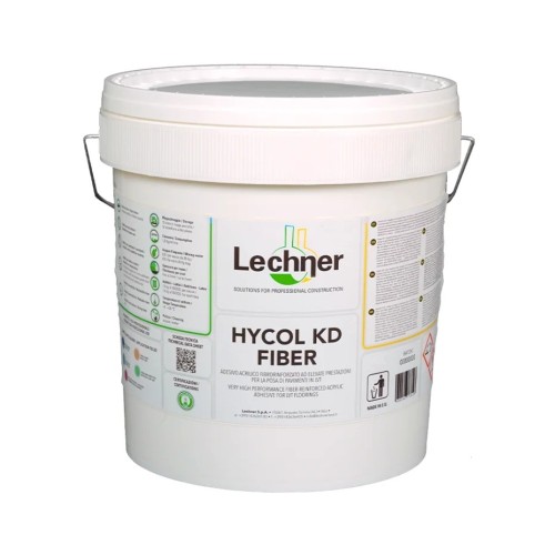 Клей для винилового пола Lechner Hycol KD Fiber акриловый на водной основе 18 кг