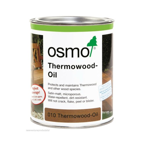 Масло для террас Osmo Terrassen-Ole цвет 010 Термодревесина шелковисто-матовое 2,5 л