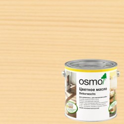 Масло с твердым воском для дерева Osmo Dekorwachs Transparent цвет 3136 Берёза шелковисто-матовый 2,5 л