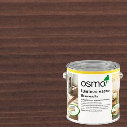 Масло с твердым воском для дерева Osmo Dekorwachs Transparent цвет 3161 Венге шелковисто-матовый 2,5 л