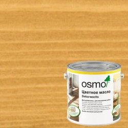 Масло с твердым воском для дерева Osmo Dekorwachs Transparent цвет 3164 Дуб шелковисто-матовый 2,5 л