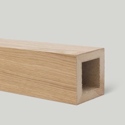 Рейка декоративная Modern Decor дуб без покрытия 4-х сторонняя 2800×40×40