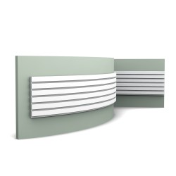 Стеновая панель под покраску Orac Decor Bar W111F гибкая 2000×250×20