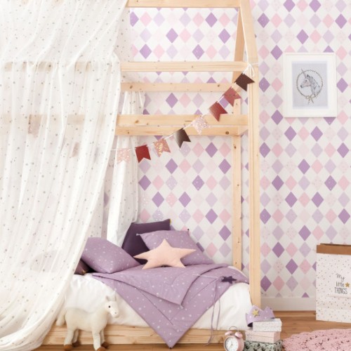 Обои Caselio Girl Power Shine Bright Like A Diamond 100815721 10,05×0,53 Обои Caselio Girl Power Shine Bright Like A Diamond 100815721 10,05×0,53