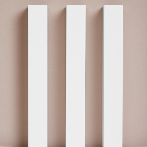 Рейка декоративная Art Line белая матовая 2800×40×40