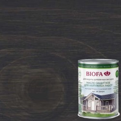 Масло для фасадов Biofa 2043М цвет 4327 Лунная ночь 2,5 л