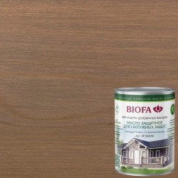 Масло для фасадов Biofa 2043М цвет 4335 Бисквит 0,125 л