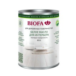 Масло для дерева Biofa 8511 цвет 8511 Арктика матовое 0,125 л