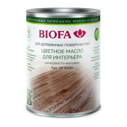 Масло для дерева Biofa 8500 цвет 8541 Бренди 0,125 л