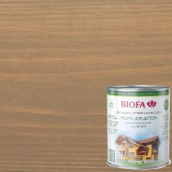 Лазурь для дерева Biofa 1075 цвет 1017 Дуб светлый 1 л