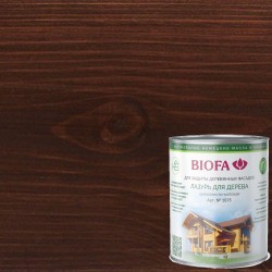 Лазурь для дерева Biofa 1075 цвет 1012 Амарант 10 л