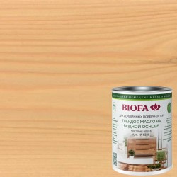 Масло с твердым воском для дерева Biofa 5245 цвет 5002 Прованс матовое 0,125 л