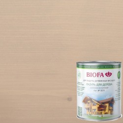 Лазурь для дерева Biofa 1075 цвет 1014 Солома 0,125 л