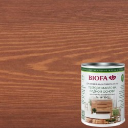 Масло с твердым воском для дерева Biofa 5045 цвет 5003 Бургундия шелковисто-матовое 0,125 л