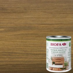 Масло с твердым воском для дерева Biofa 5045 цвет 5010 Гасконь шелковисто-матовое 0,125 л