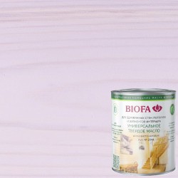 Масло с твердым воском для дерева Biofa 2044 цвет 2005 Светлая сирень 0,125 л