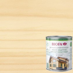 Масло бесцветное для фасадов Biofa 2043 0,4 л