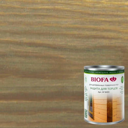 Средство для защиты торцов Biofa 8403 цвет 4343 Дуб натуральный 0,375 л