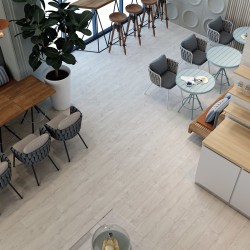 Кварцвиниловый SPC ламинат Cronafloor Wood Дуб Осло BD-1117-8 1200×180×4