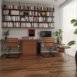 Кварцвиниловый SPC ламинат Cronafloor Wood Дуб Регин BD-40030-5 1200×180×4